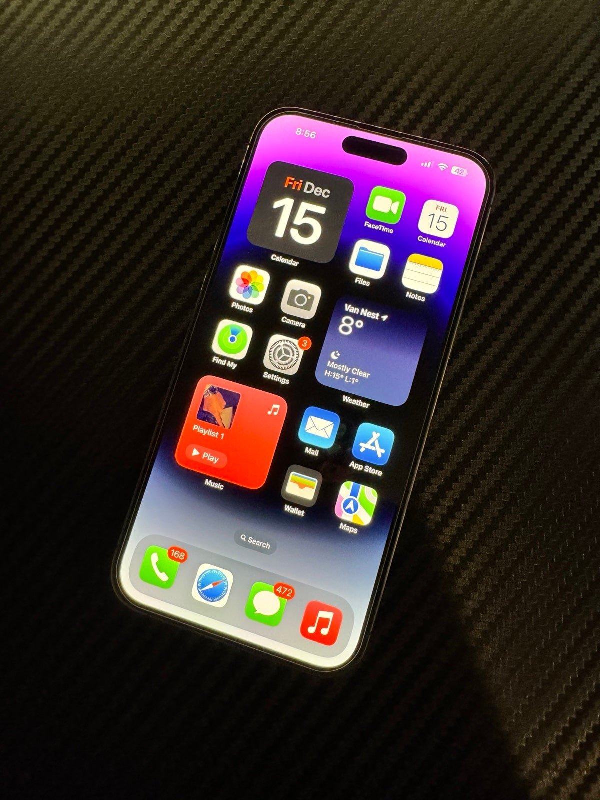 Apple iPhone 14 Pro Max 128 GB in Deep Purple for Unlocked 2E28