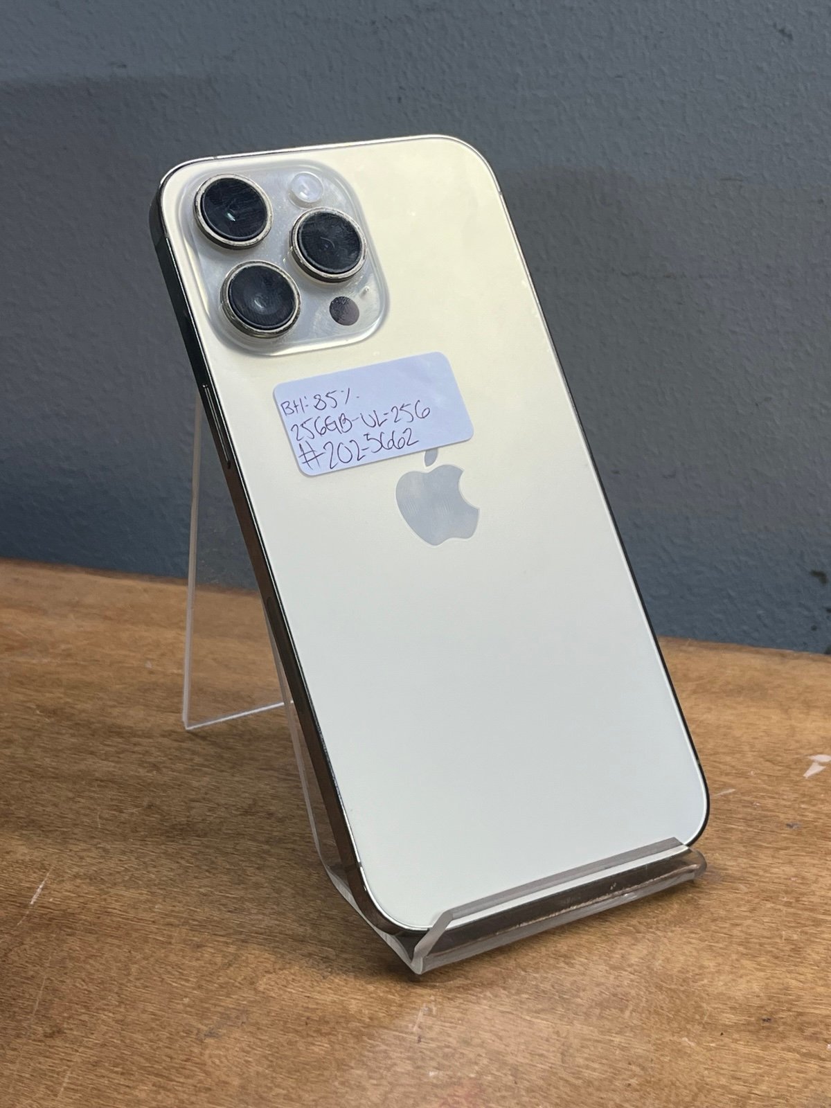 Apple IPhone 14 Pro Max 256gb Unlocked Gold Battery 85% | Fast Shipping | eSIM 6K35