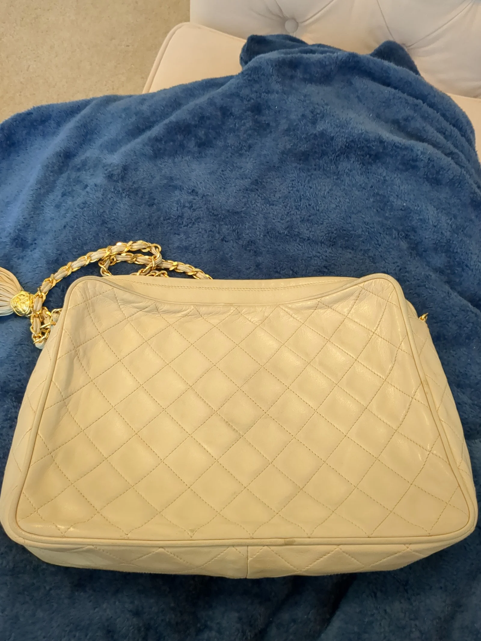 Vintage Chanel Camera bag with tassel