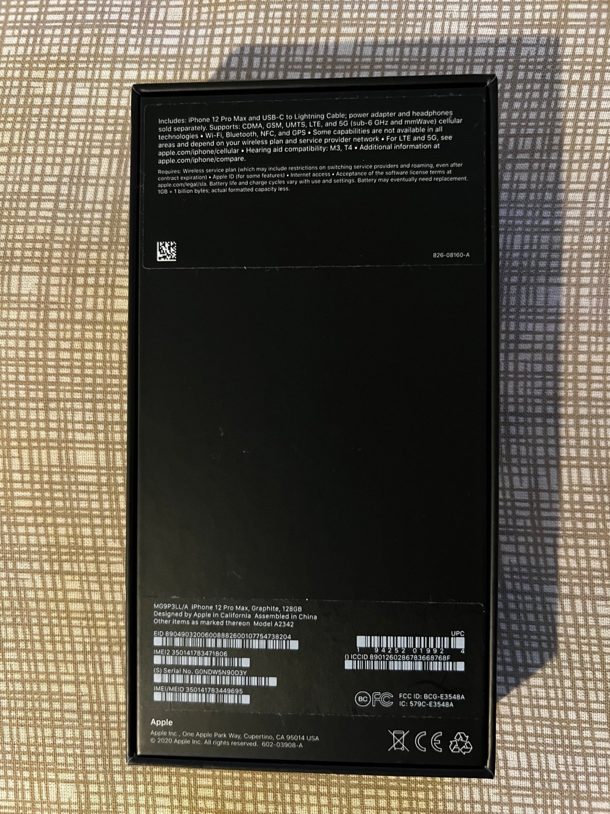 iPhone 12 Pro Max 128 GB UNLOCKED GREAT CONDITION 3E12