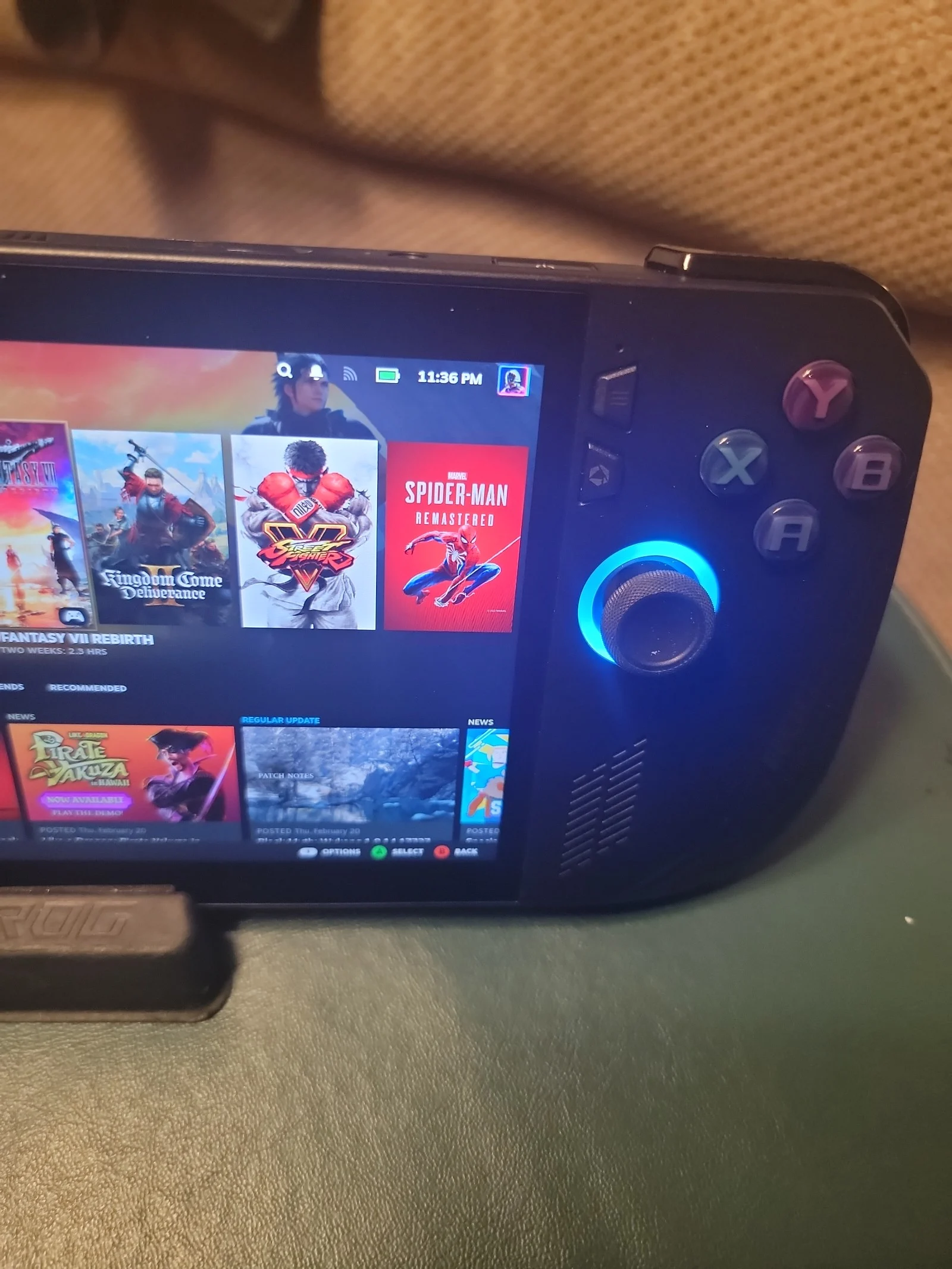 Asus rog ally x 7P27