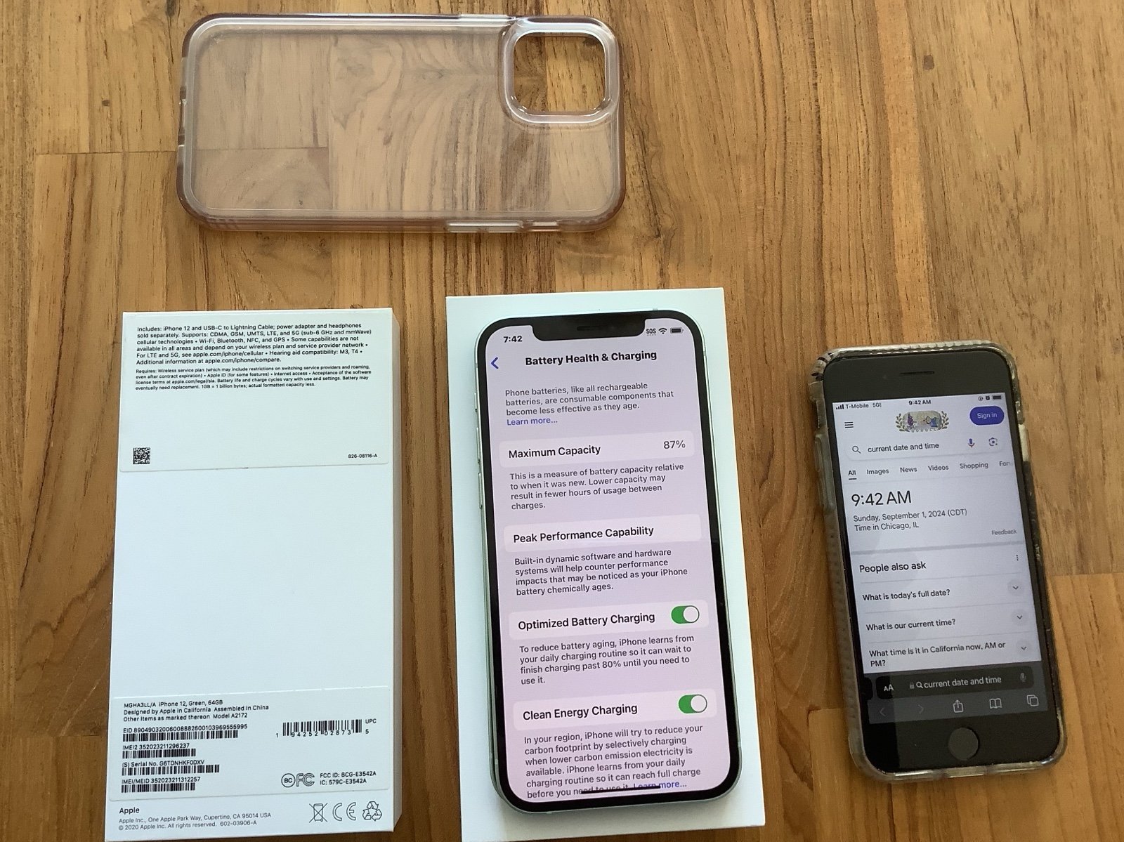 Apple iPhone 12 64 GB in Green for Unlocked 8J91