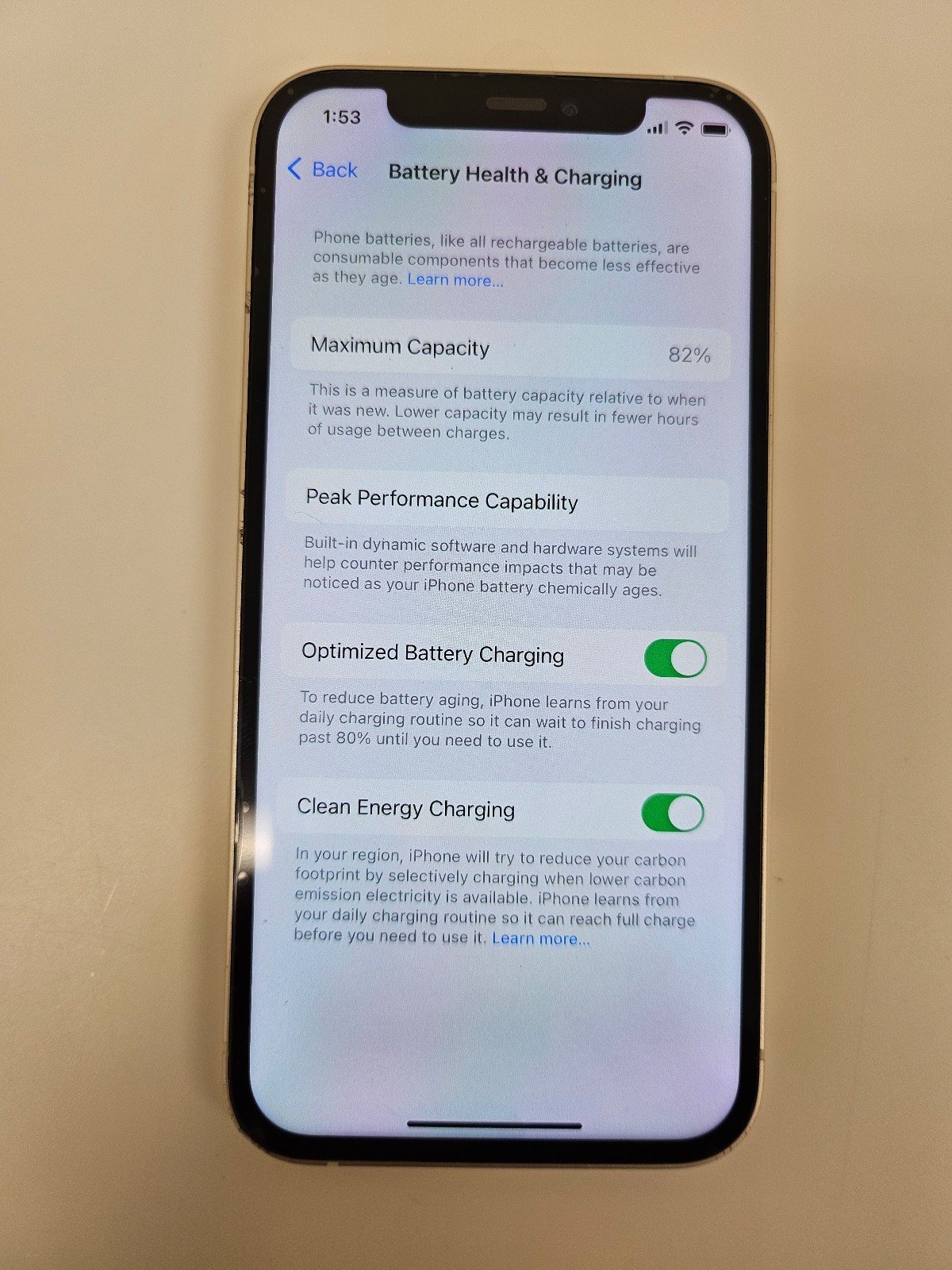 Apple iPhone 12 128GB Unlocked 5R11