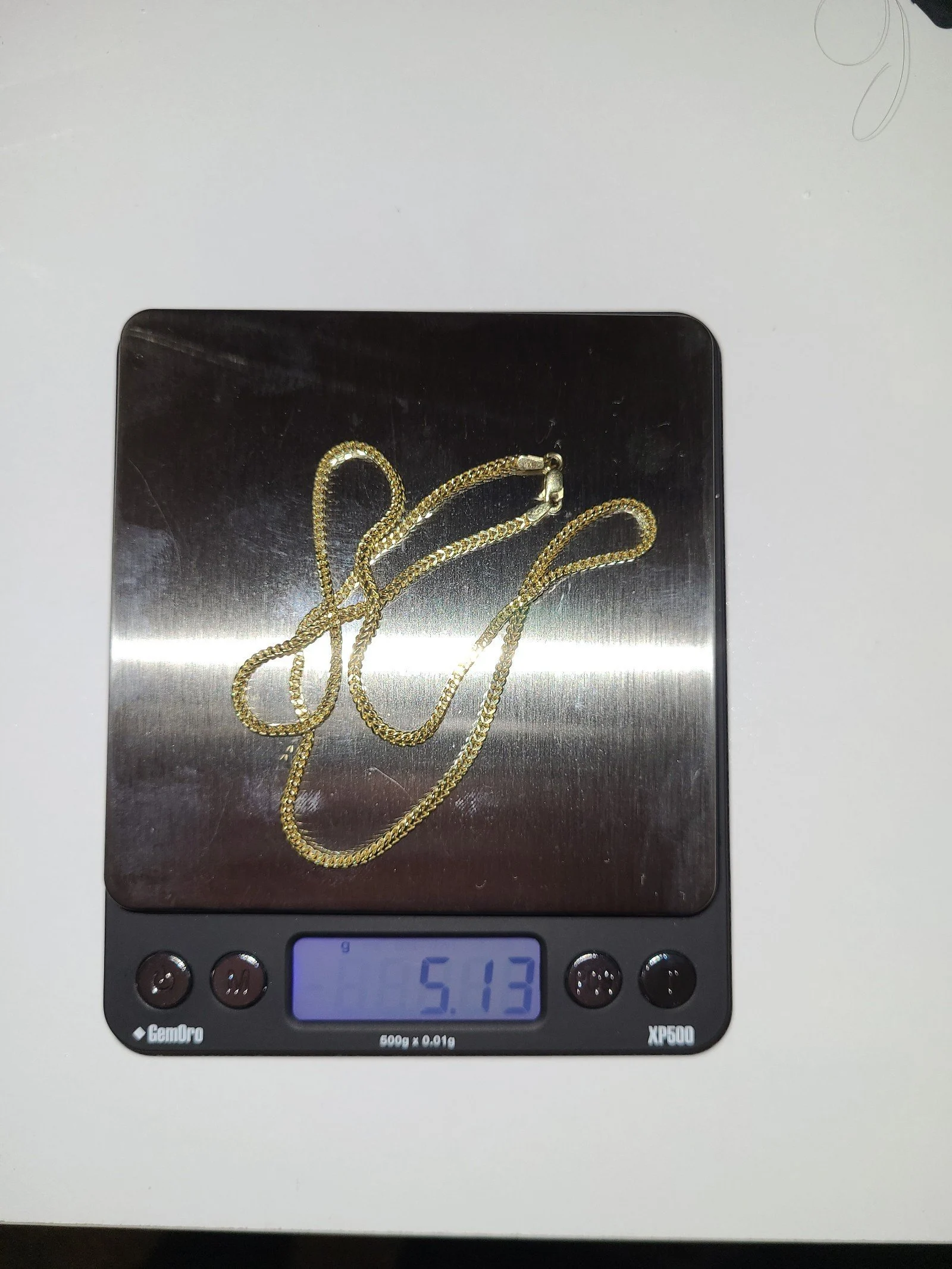 14k gold necklace franco