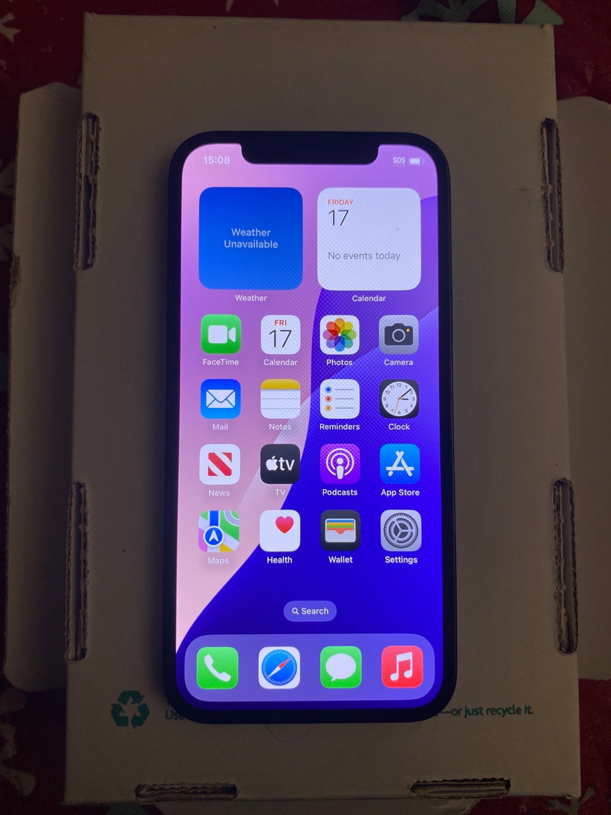 Apple iPhone 12 Pro 128gb Pacific Blue Unlocked 5Y57