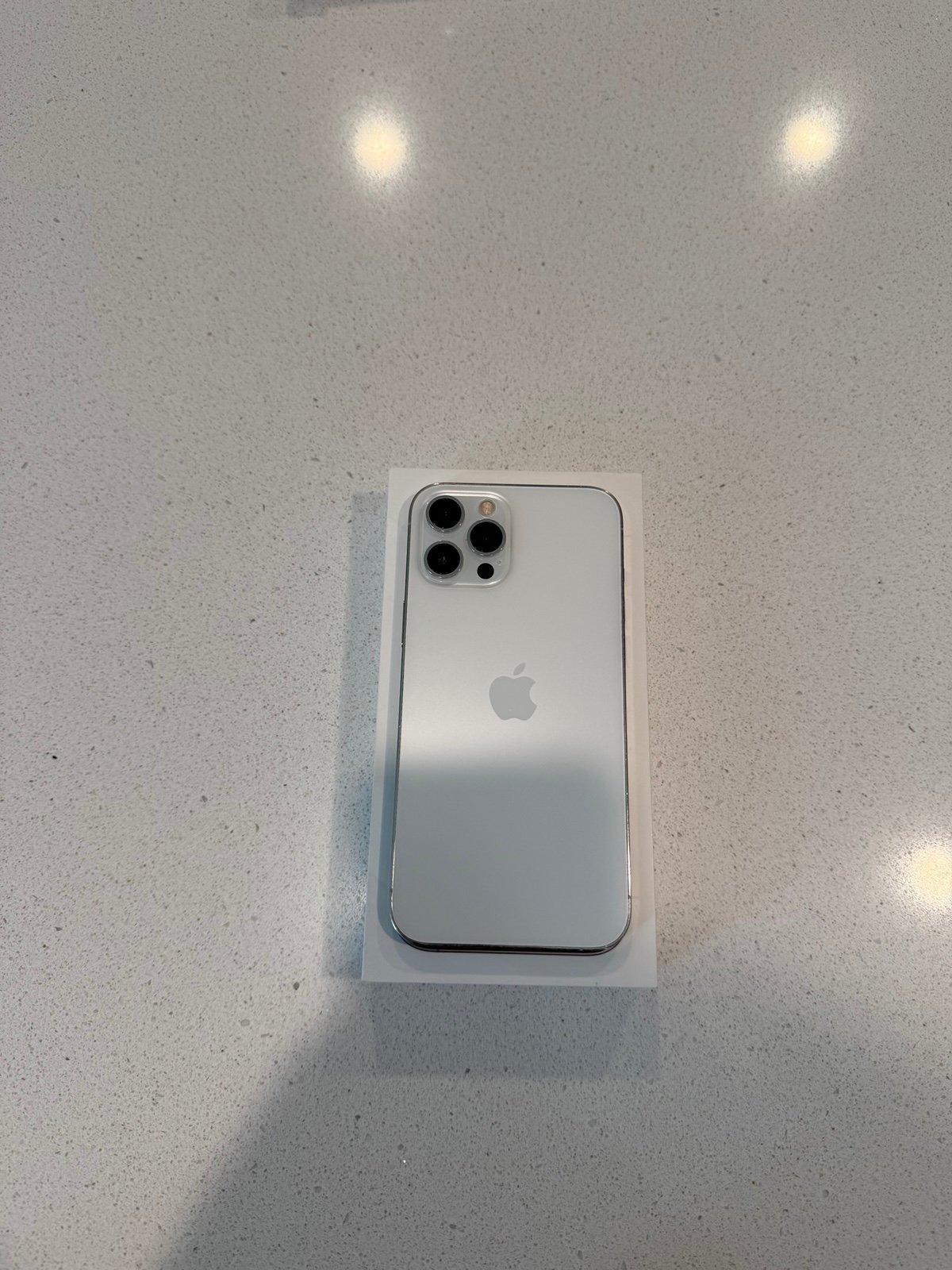 Unlocked Apple iPhone 12 Pro Max 128 GB Silver 1N58