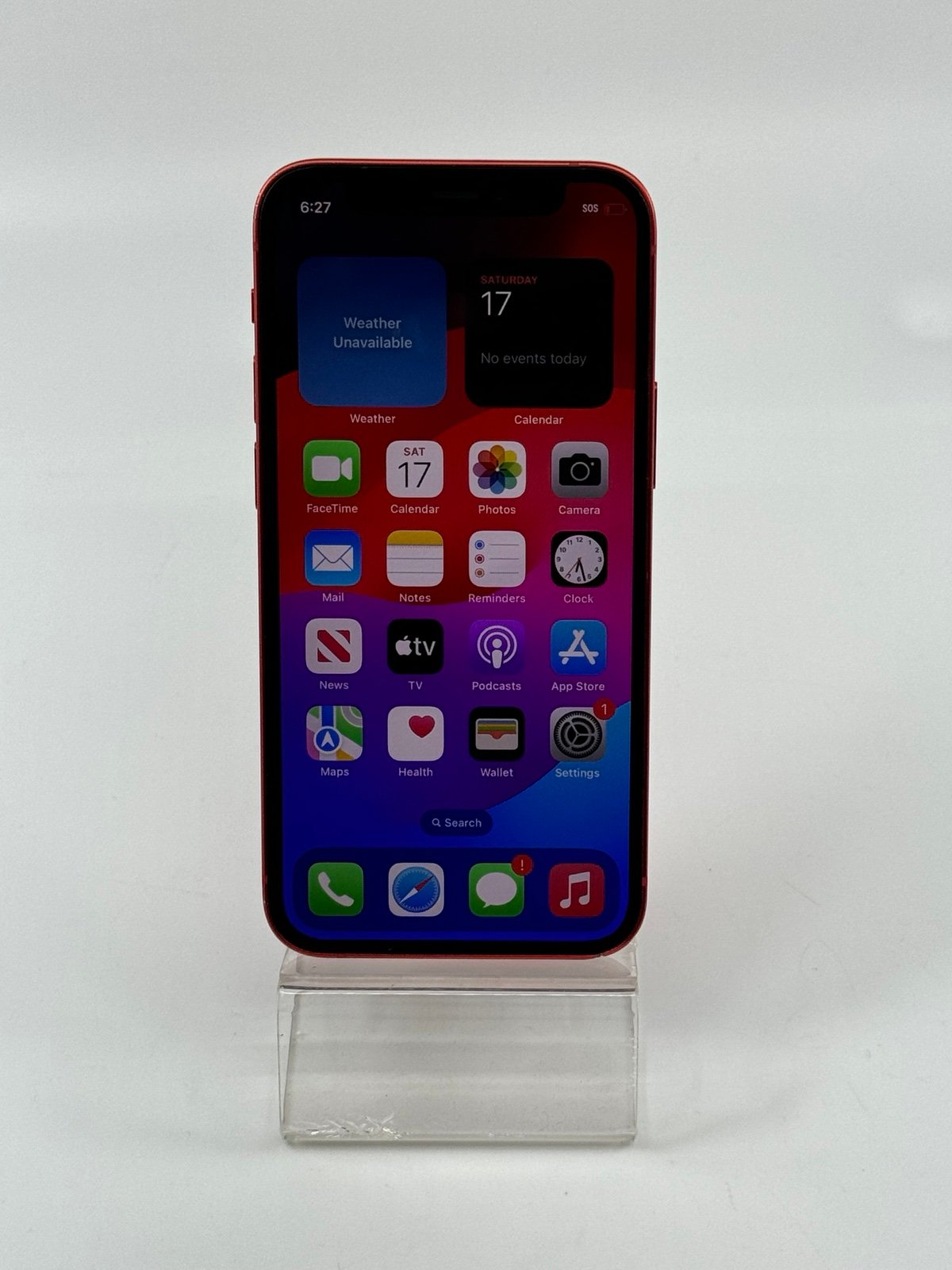 Apple iPhone 12 Mini Red 256gb (T-Mobile / Metro) 2K79