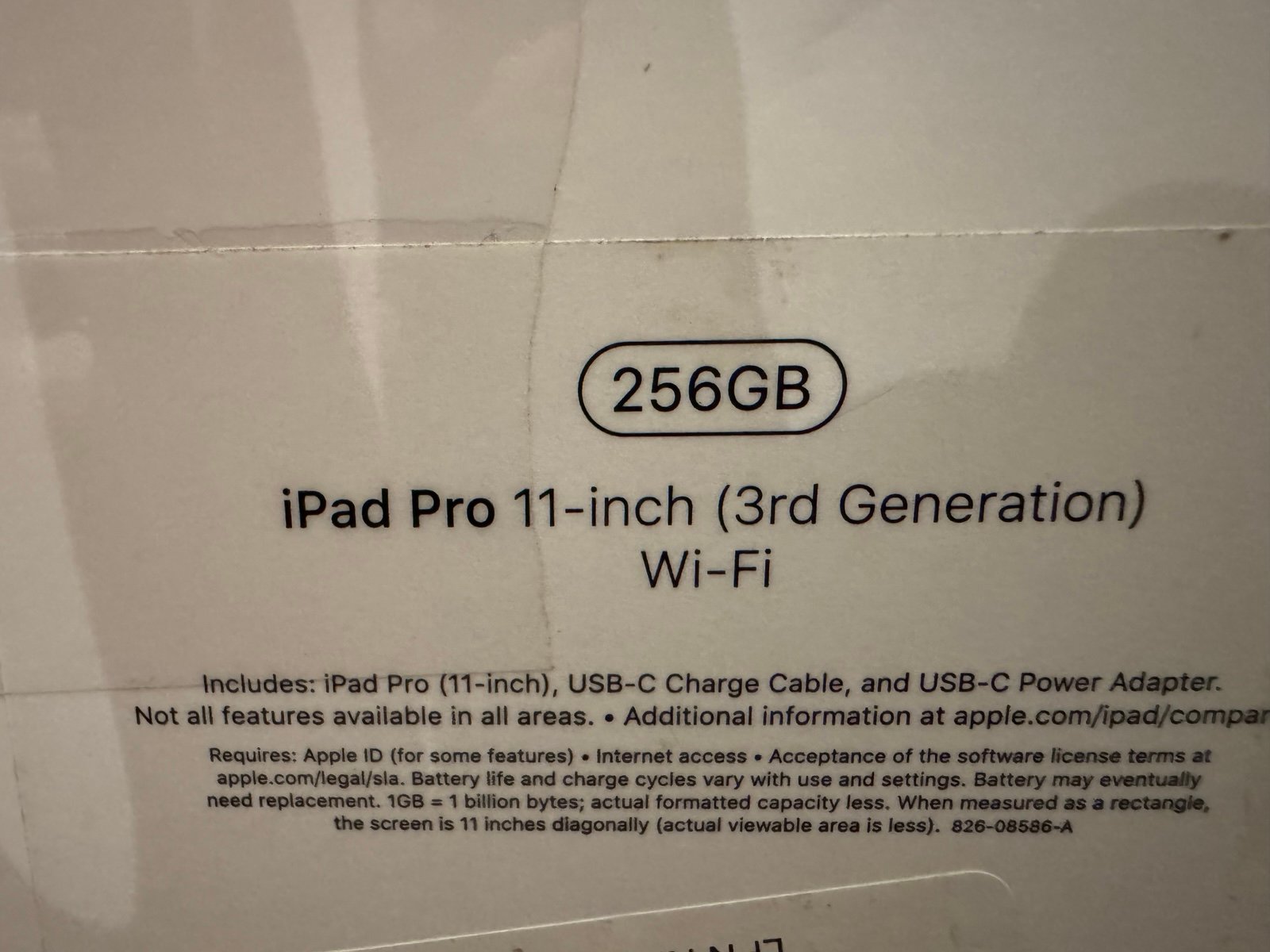 Apple iPad Pro 3rd Generation 256 GB in Space Gray 5H55