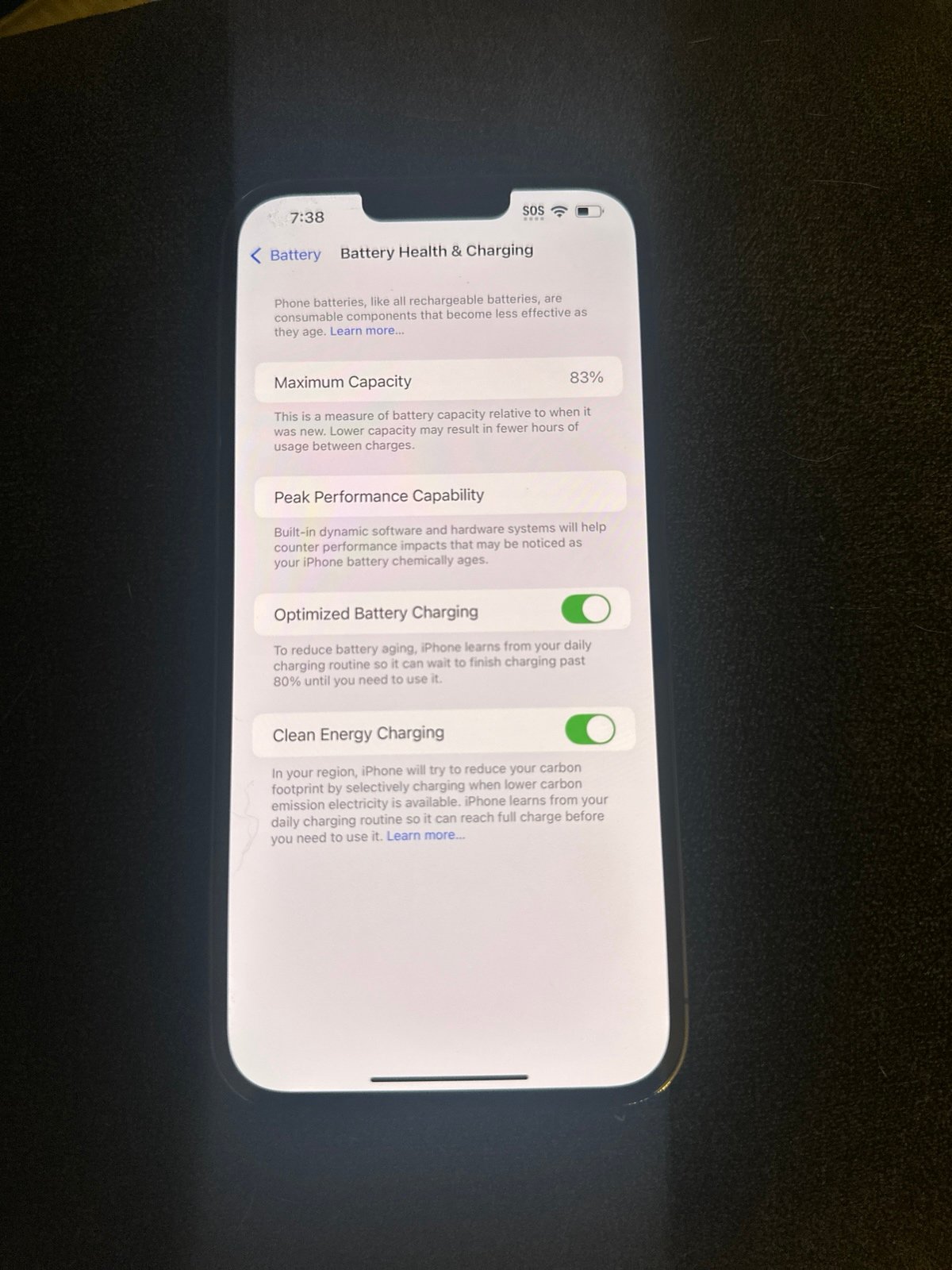 iPhone 13 Pro Max 256GB UNLOCKED - Blue 6O97