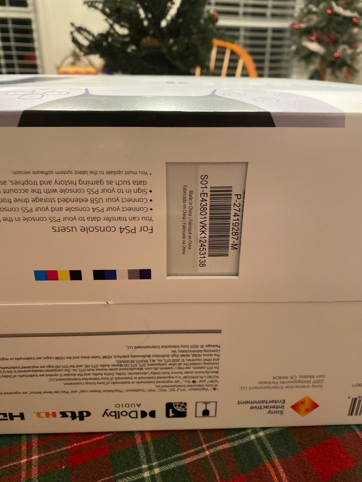 PlayStation 5 PS5 Sony Slim Disc Video Game Console New 6E61