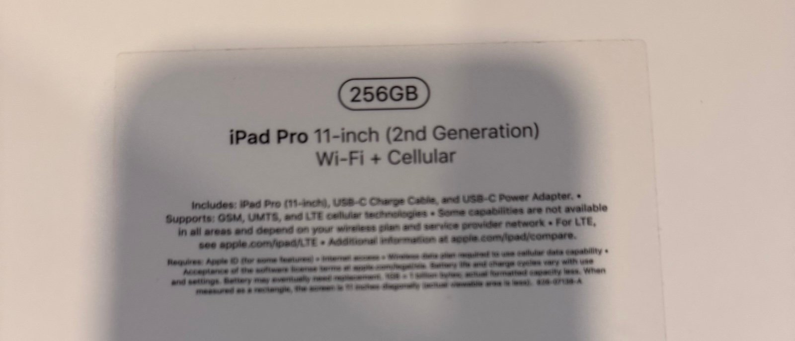 iPad Pro 2nd generation 6C86