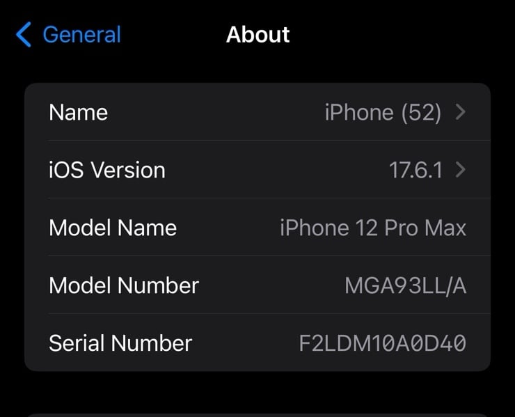 Unlocked Apple iPhone 12 Pro Max 128 GB Silver 1N58