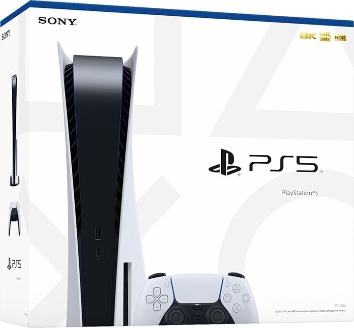 PlayStation 5 Digital Edition Back and White Skins & Dual Sense Edge controller 1S53