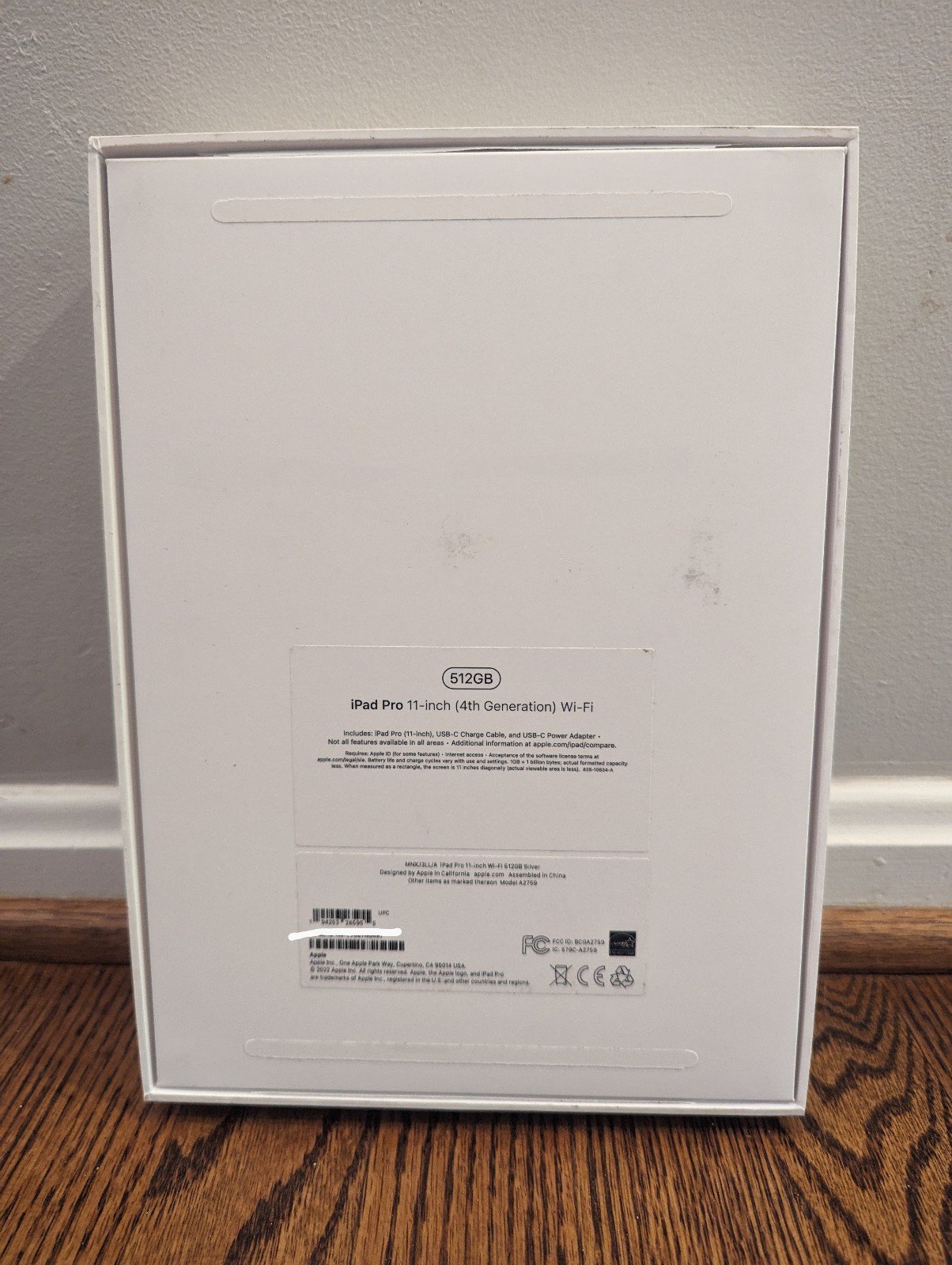 New in Box iPad Pro 11-inch 512 GB 7M85