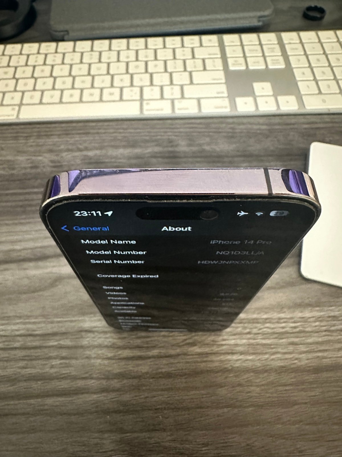 Apple iPhone 14 Pro 256 GB Purple Unlocked 3P61