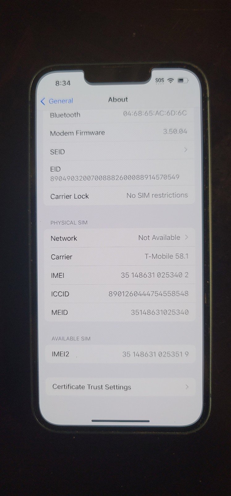 iphone 13 unlocked 3S99