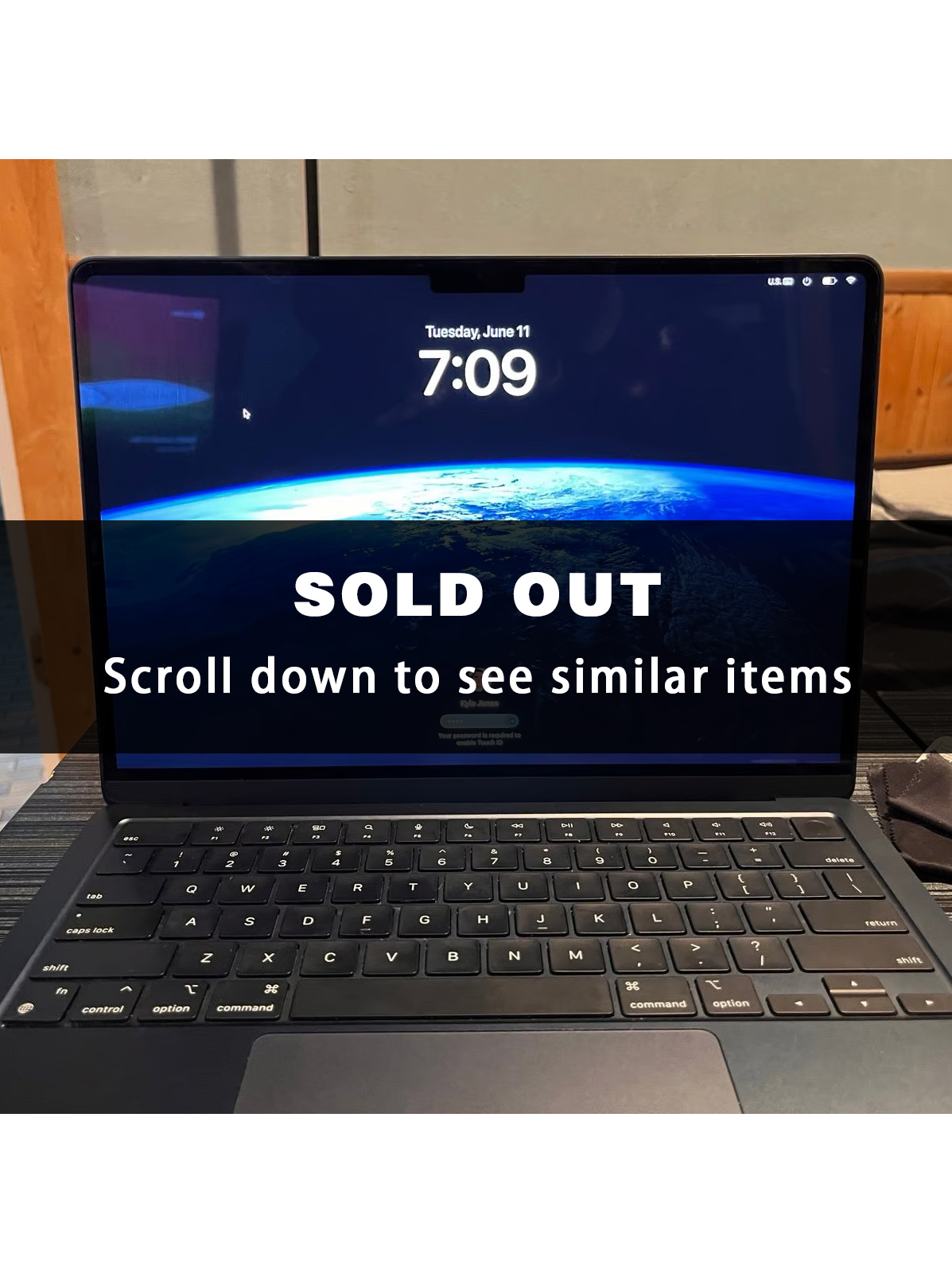 SOLD - Apple Macbook Air 13in.  M2 3.49 GHz  256GB SSD