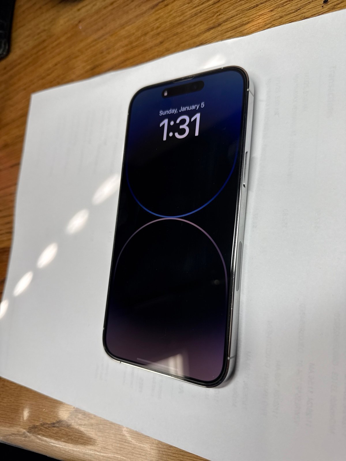 iPhone 14 Pro Max white 9Y86