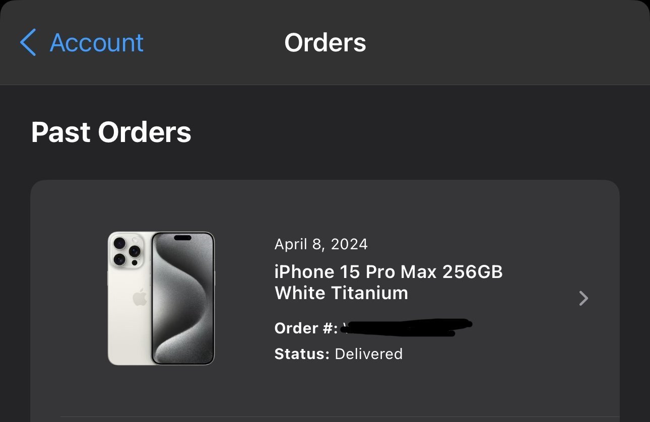 Apple iphone 15 pro max unlocked 6Y91