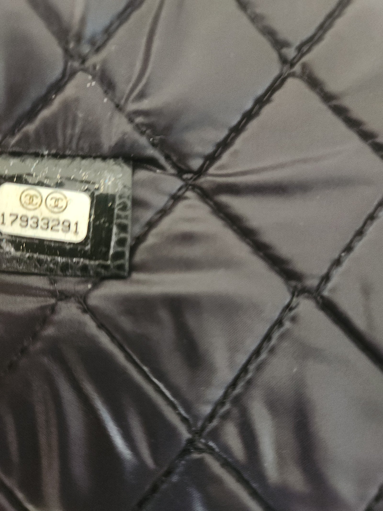 Chanel REV Black Caviar Pouch