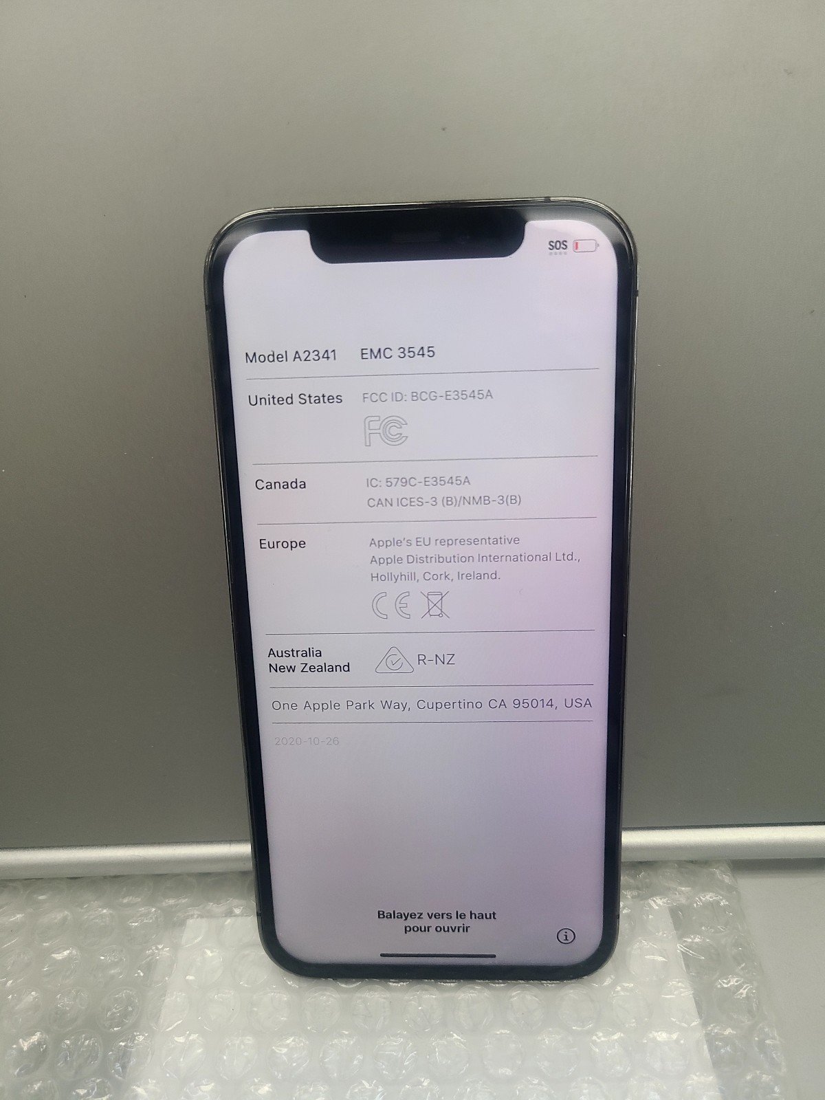 Apple iPhone 12 Pro 128 GB in Graphite for Unlocked 7R29