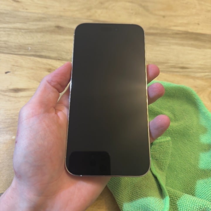 Apple iPhone 14 Pro Max A2651 Silver 128GB Unlocked 87% BH 2Y33