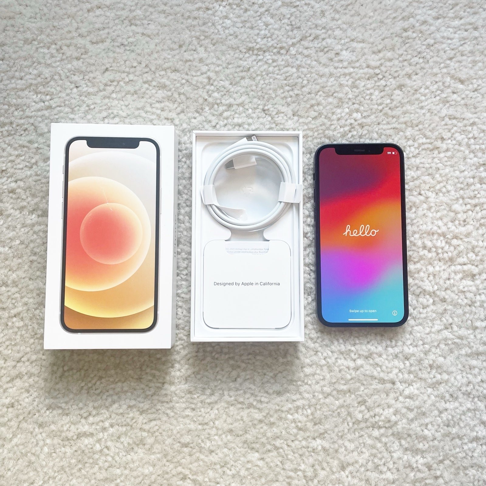 Apple iPhone 12 Mini 256 GB in Black Unlocked 2U58