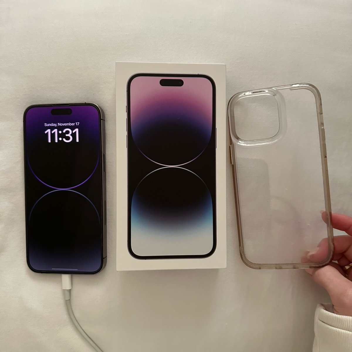 Apple iPhone 14 Pro Max 256 GB in Deep Purple 5W53