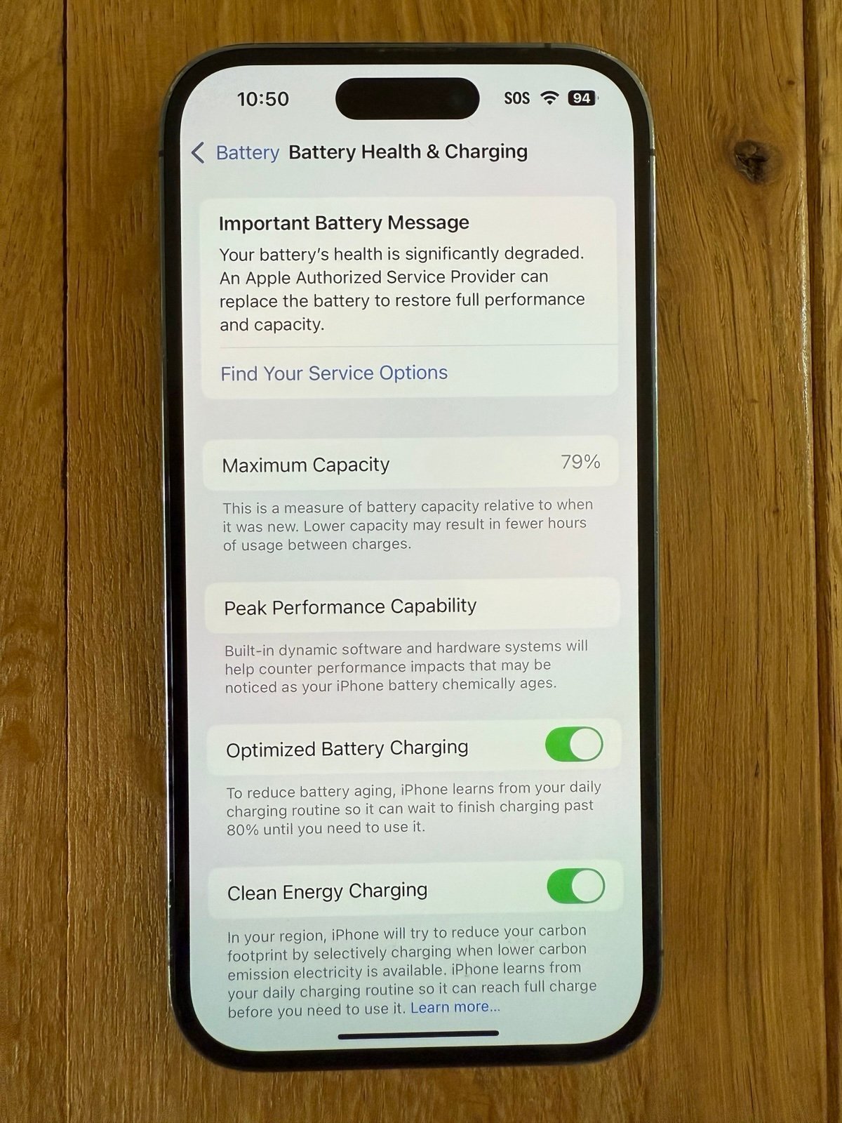 Apple iPhone 14 Pro 512 GB in Deep Purple Unlocked 8N73