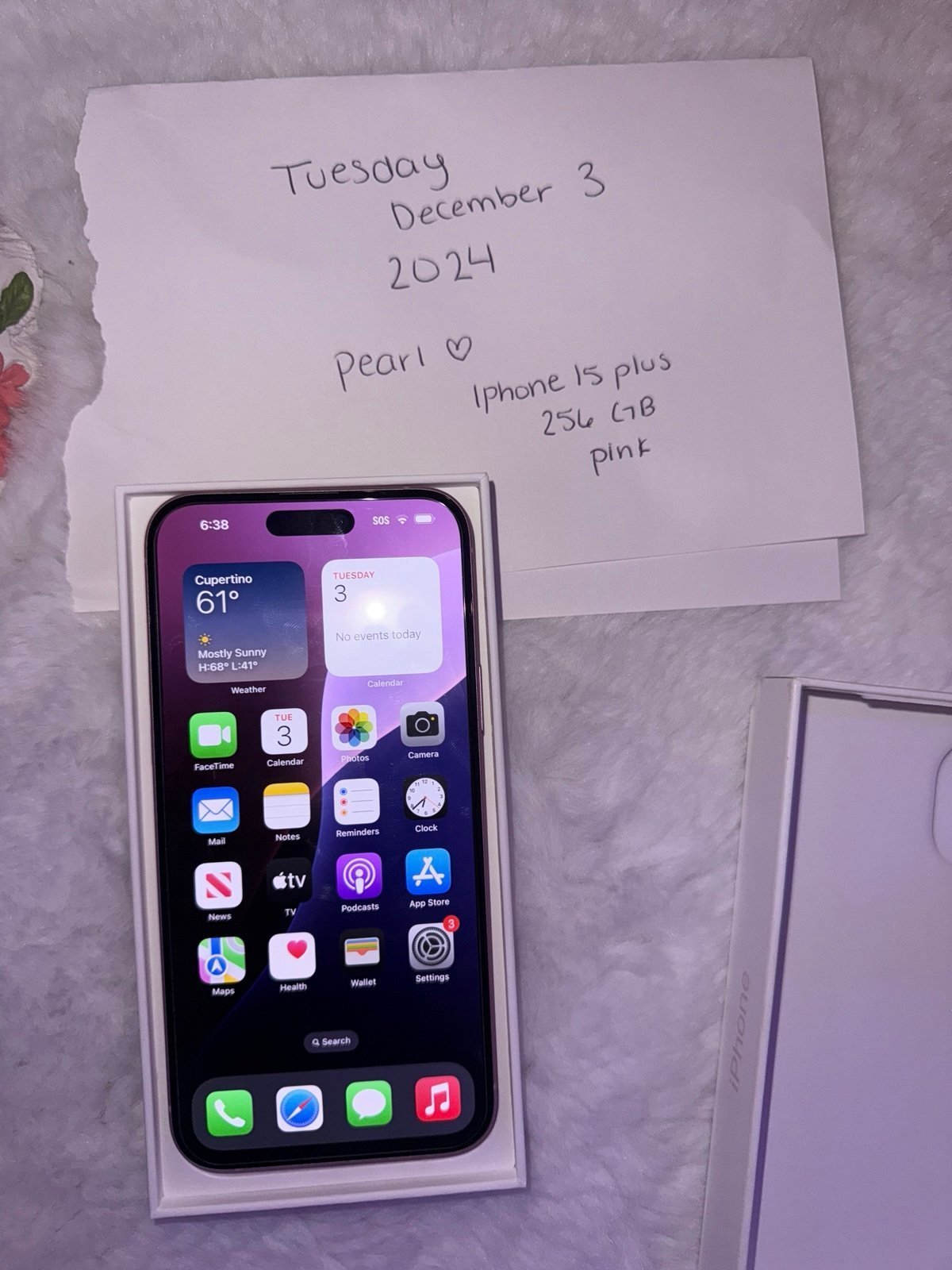 iPhone 15 plus 256 Gb 9T51