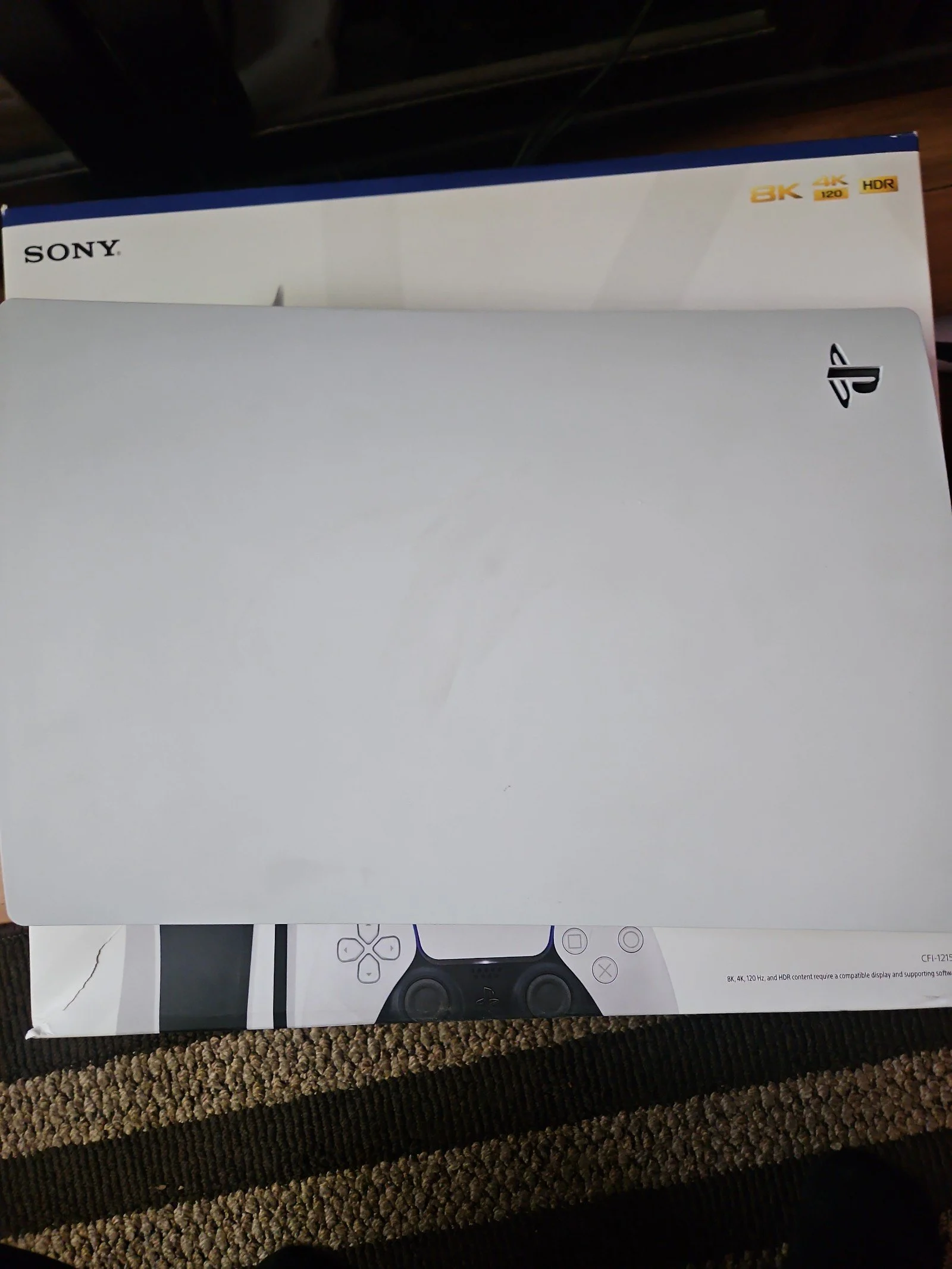 Playstation 5 PS5 video game console.