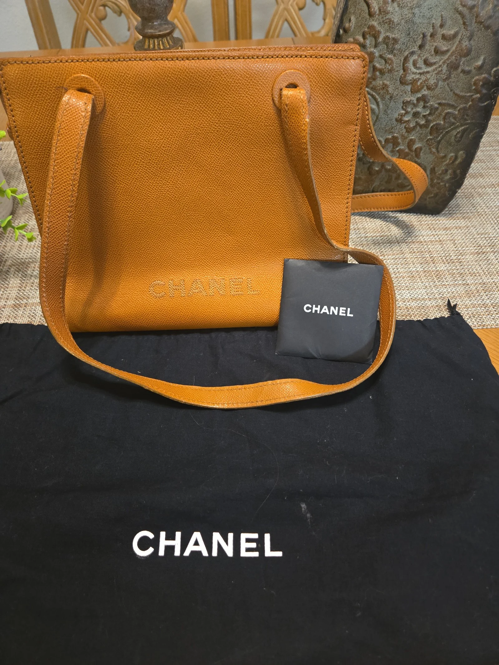 Chanel Caviar Leather Handbag