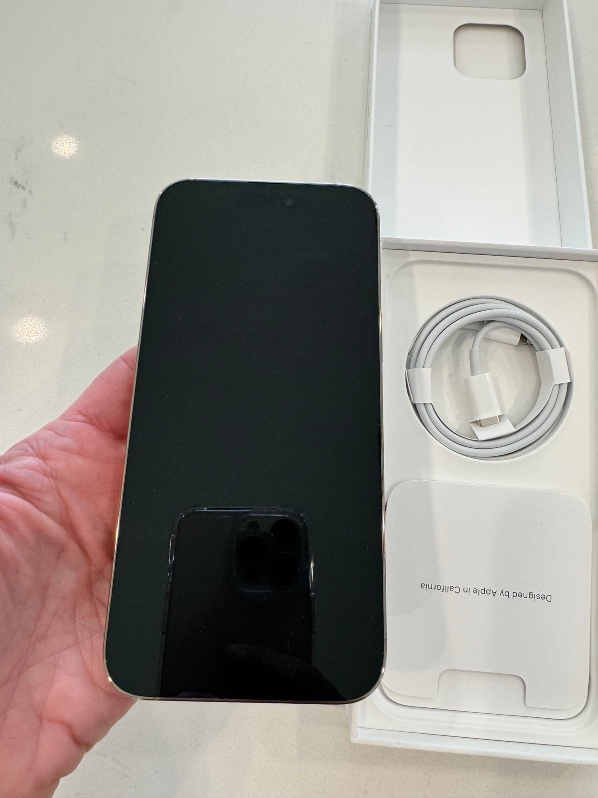 Apple iPhone 14 Pro Max 256 GB in Gold for Unlocked 7P99