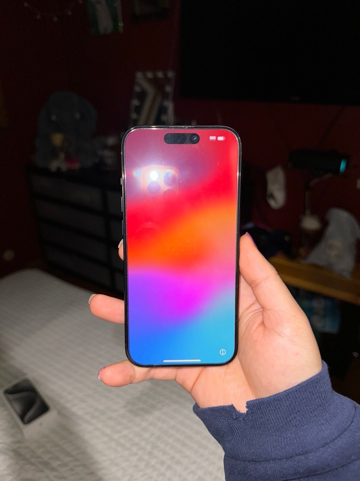 Blue iPhone 15 pro 8S71