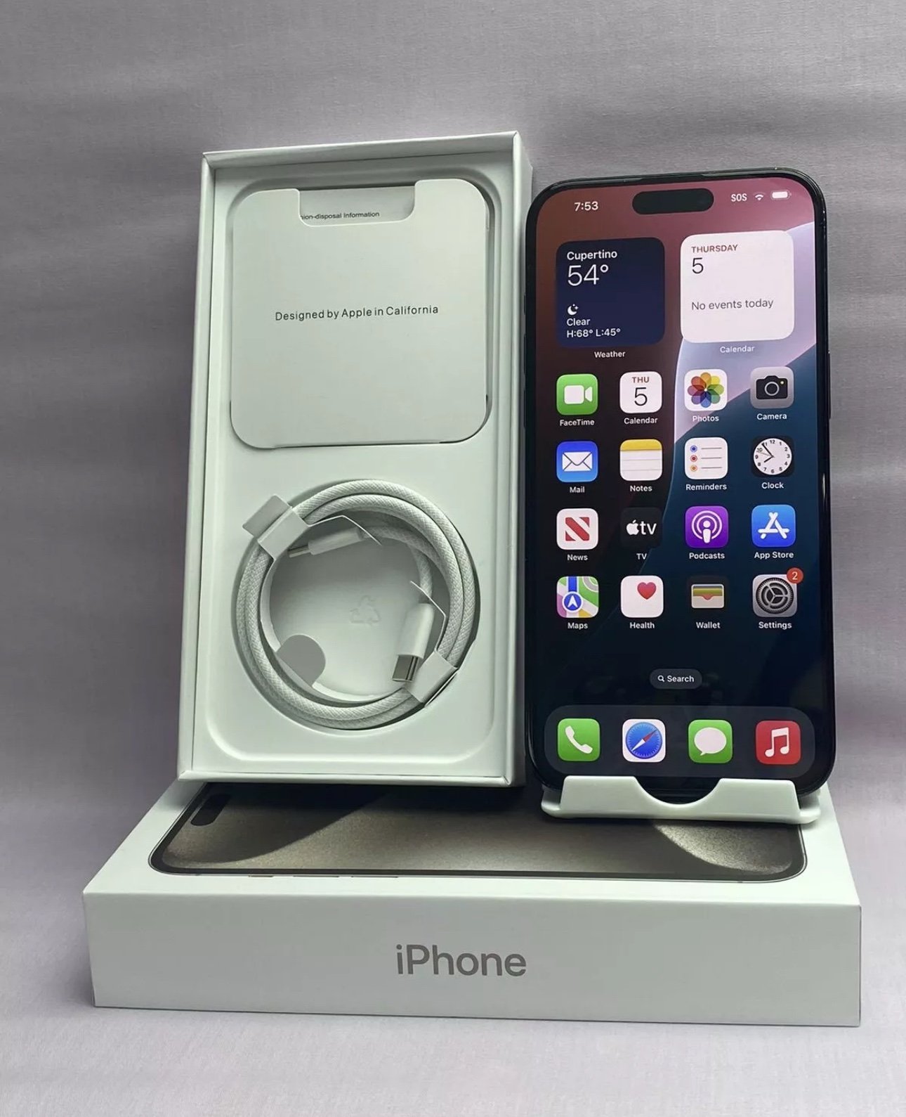 iPhone 15 Pro Max 256g Unlocked any carrier 6W95