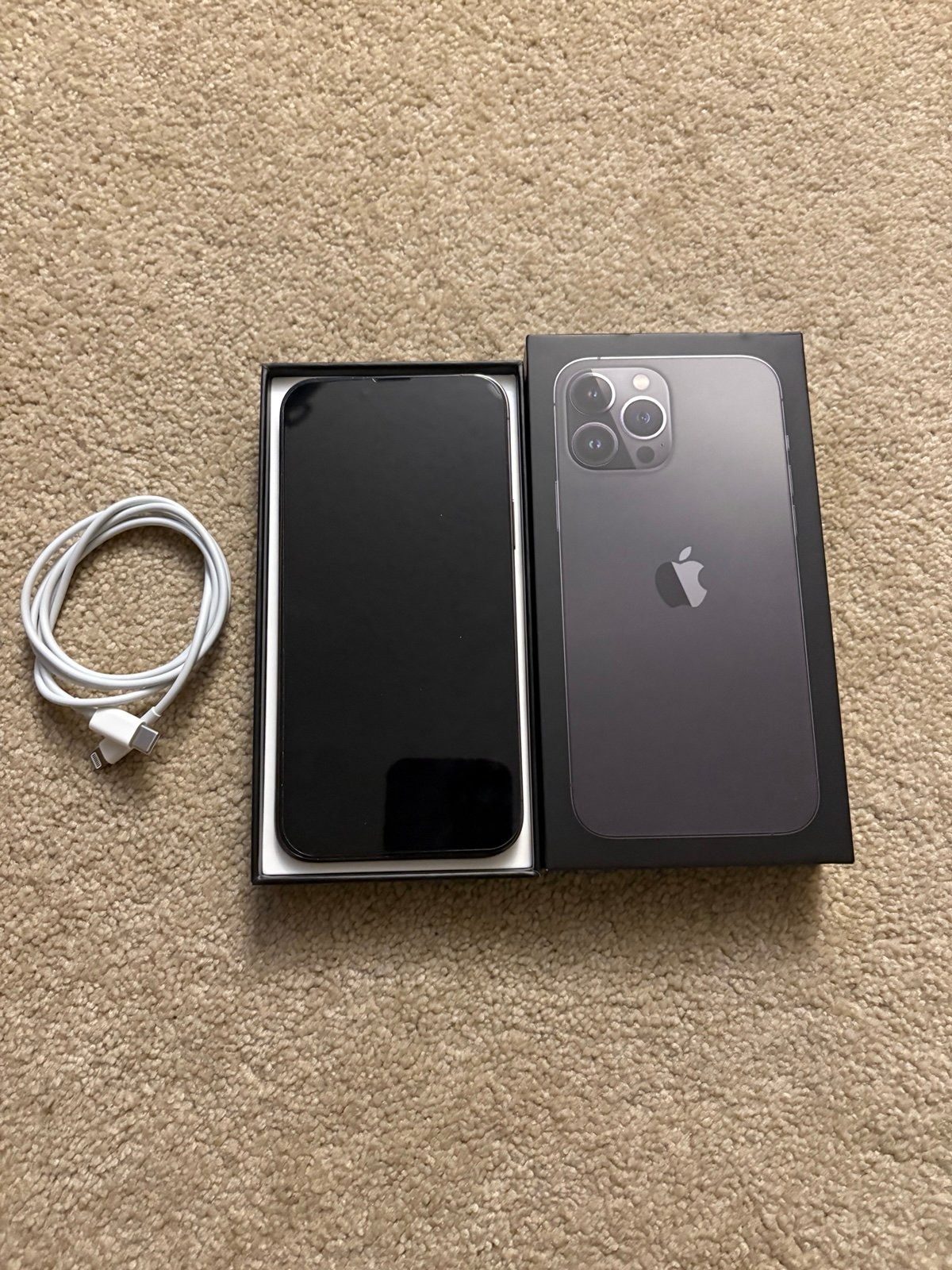 Apple iPhone 13 Pro 128GB Graphite (Unlocked) - excellent condition 7B15