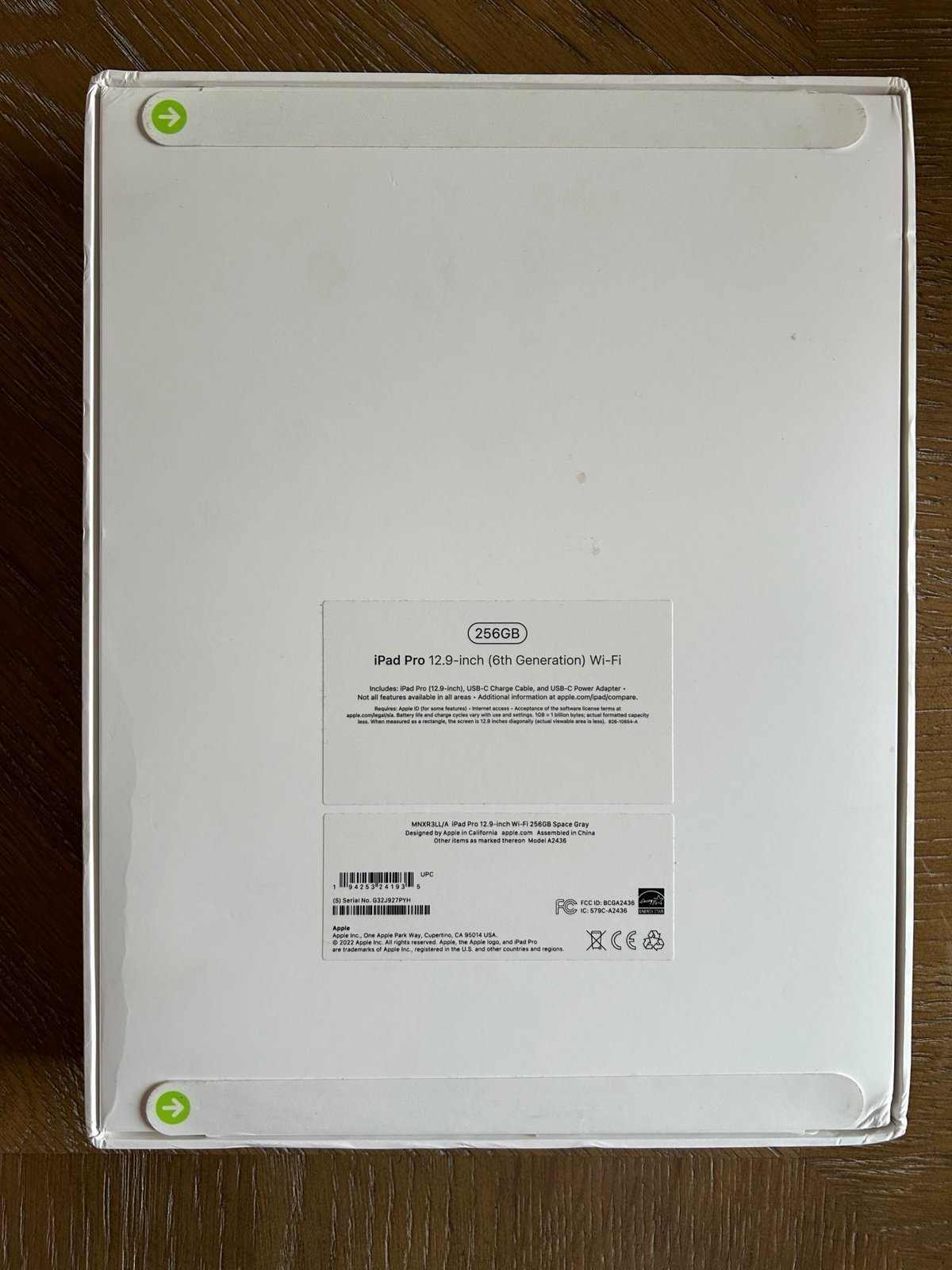 Apple iPad Pro 6th Generation 12.9 inch 7B27