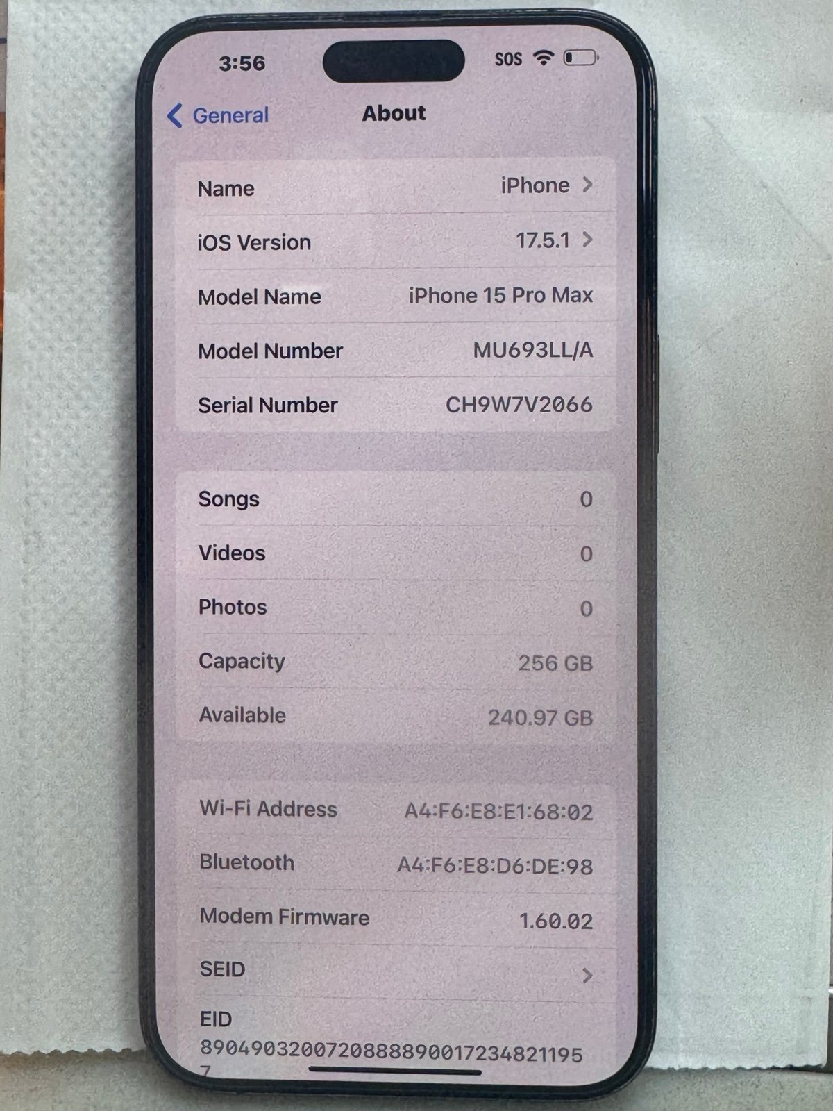 Apple iphone 15 pro max phone unlocked 6A71