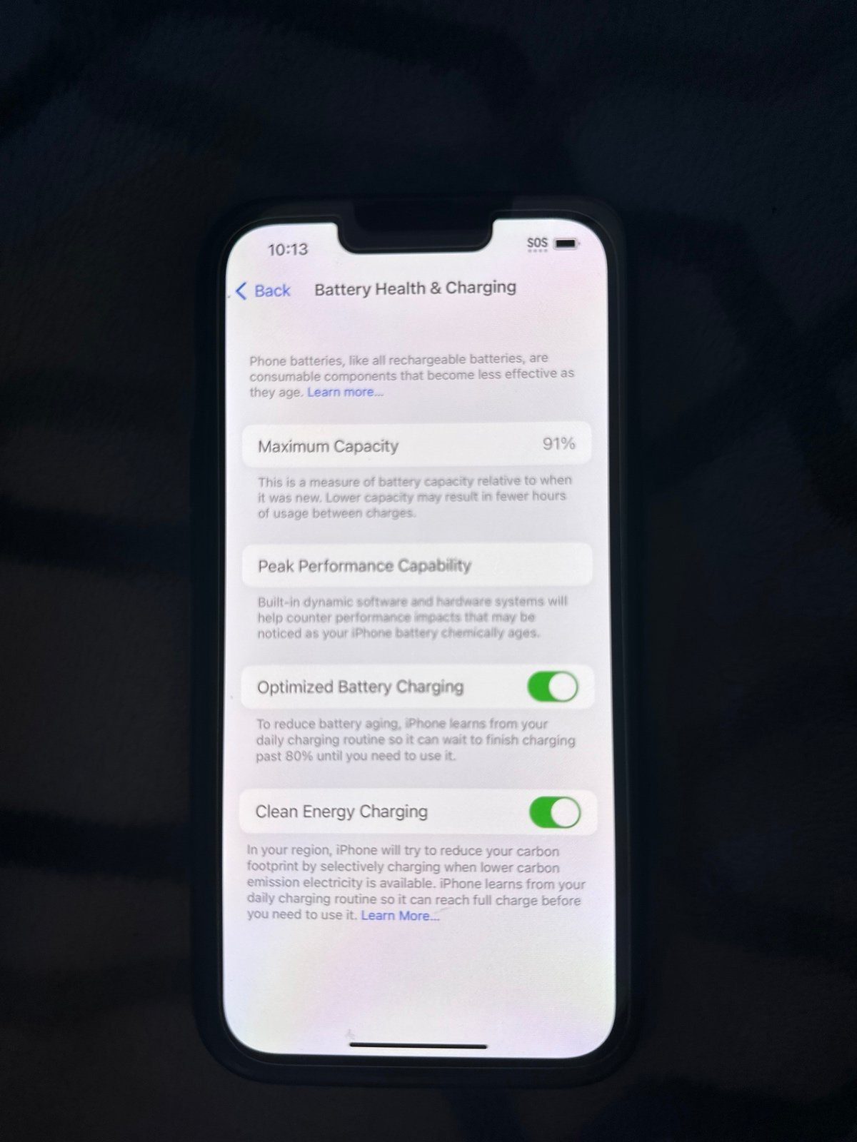 Apple iPhone 13 Pro 128 gb sierra blue unlocked 3K71