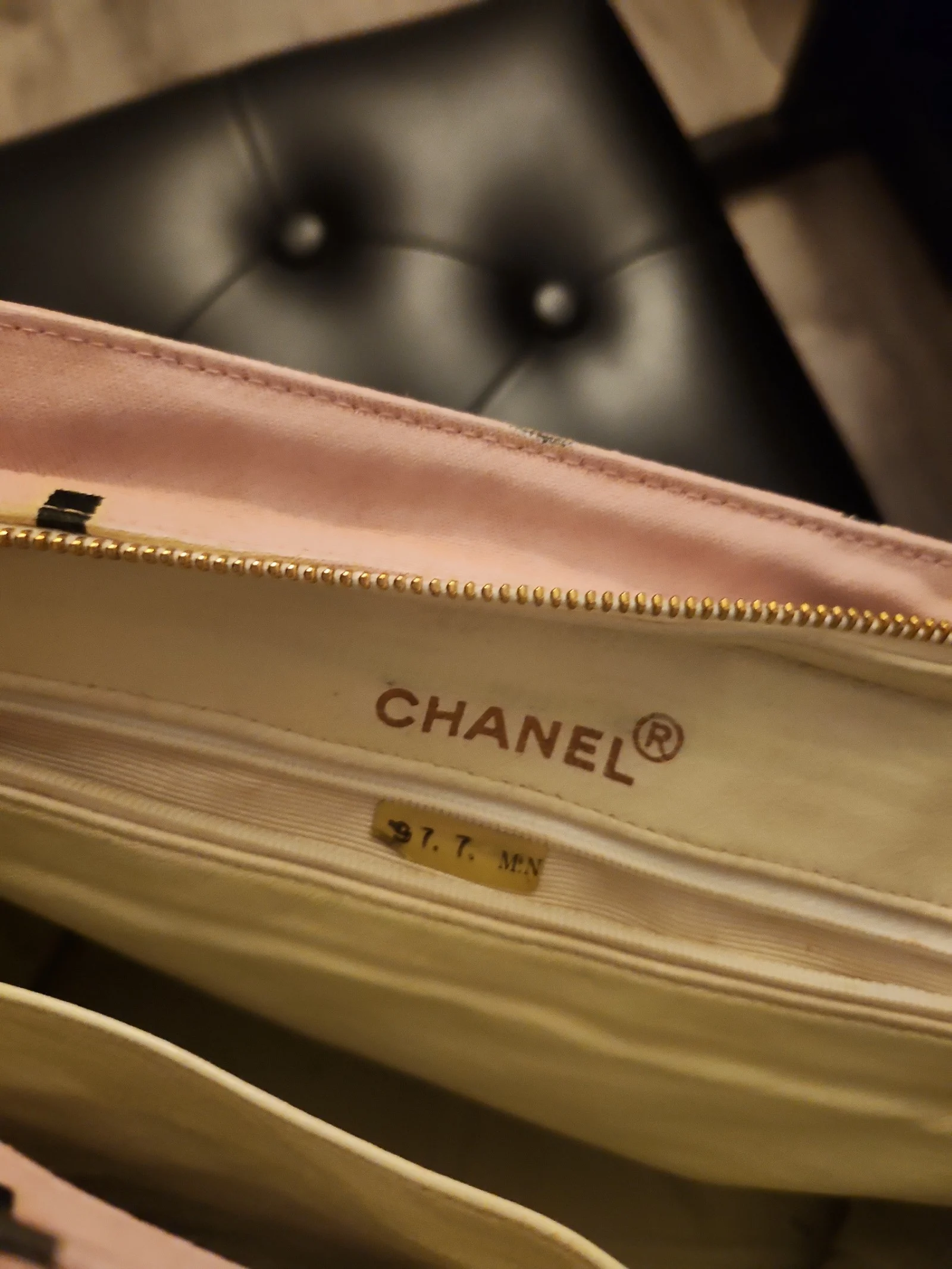 Chanel tote bag canvas