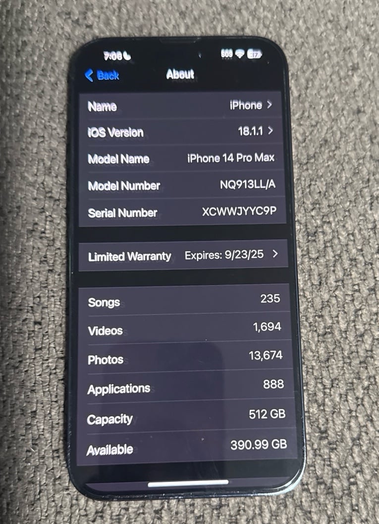 iPhone 14 Pro Max 1X98