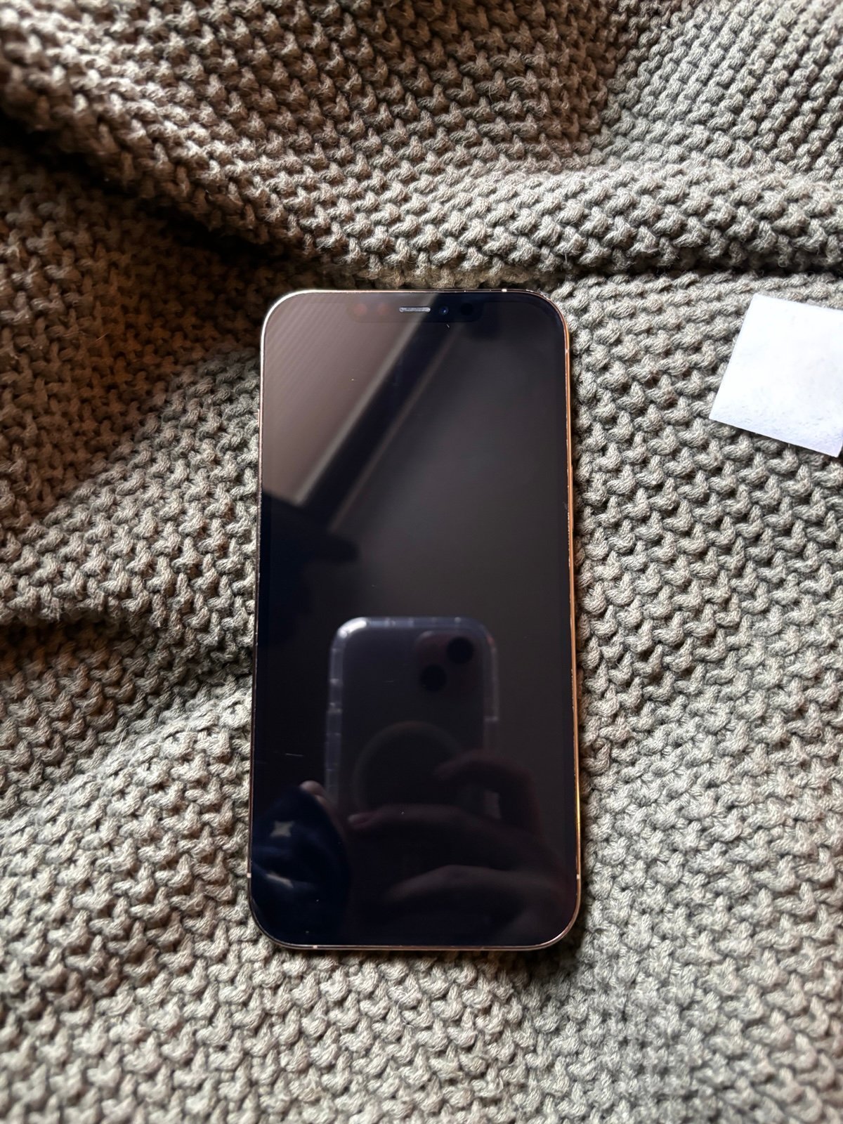 IPhone 12 Pro Max 256gb Gold Unlocked and Factory Reset 7E37