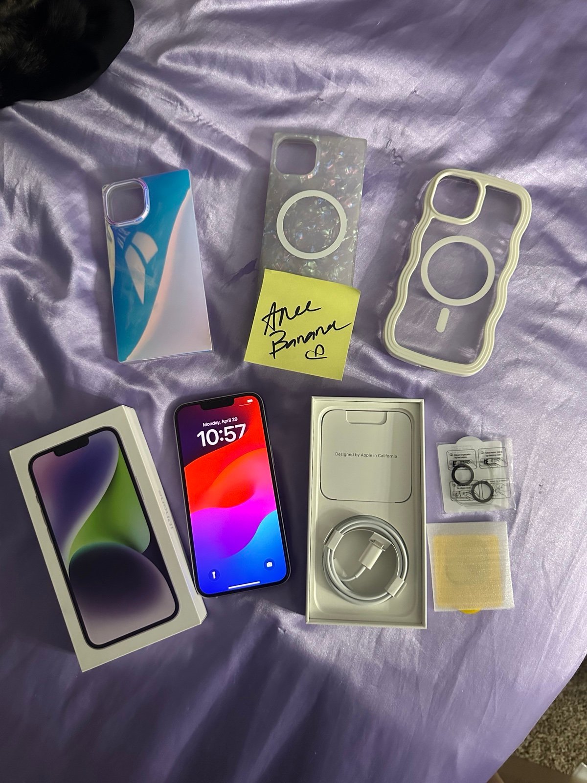 Apple iPhone 14 256 GB in Purple for Unlocked 1M97