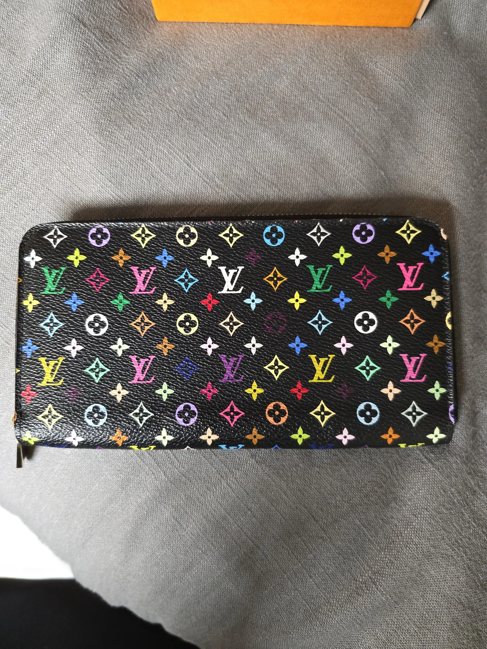 Louis Vuitton LV Zippy Wallet Multicolor Noir