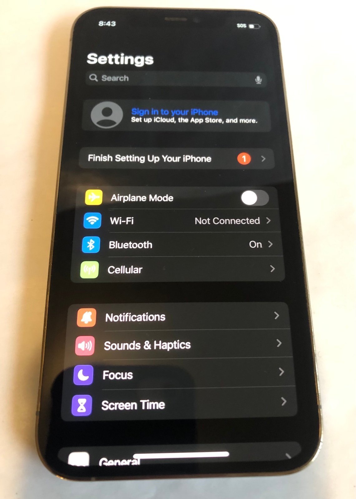 iPhone 12 Pro- 128GB- Gold 9D92