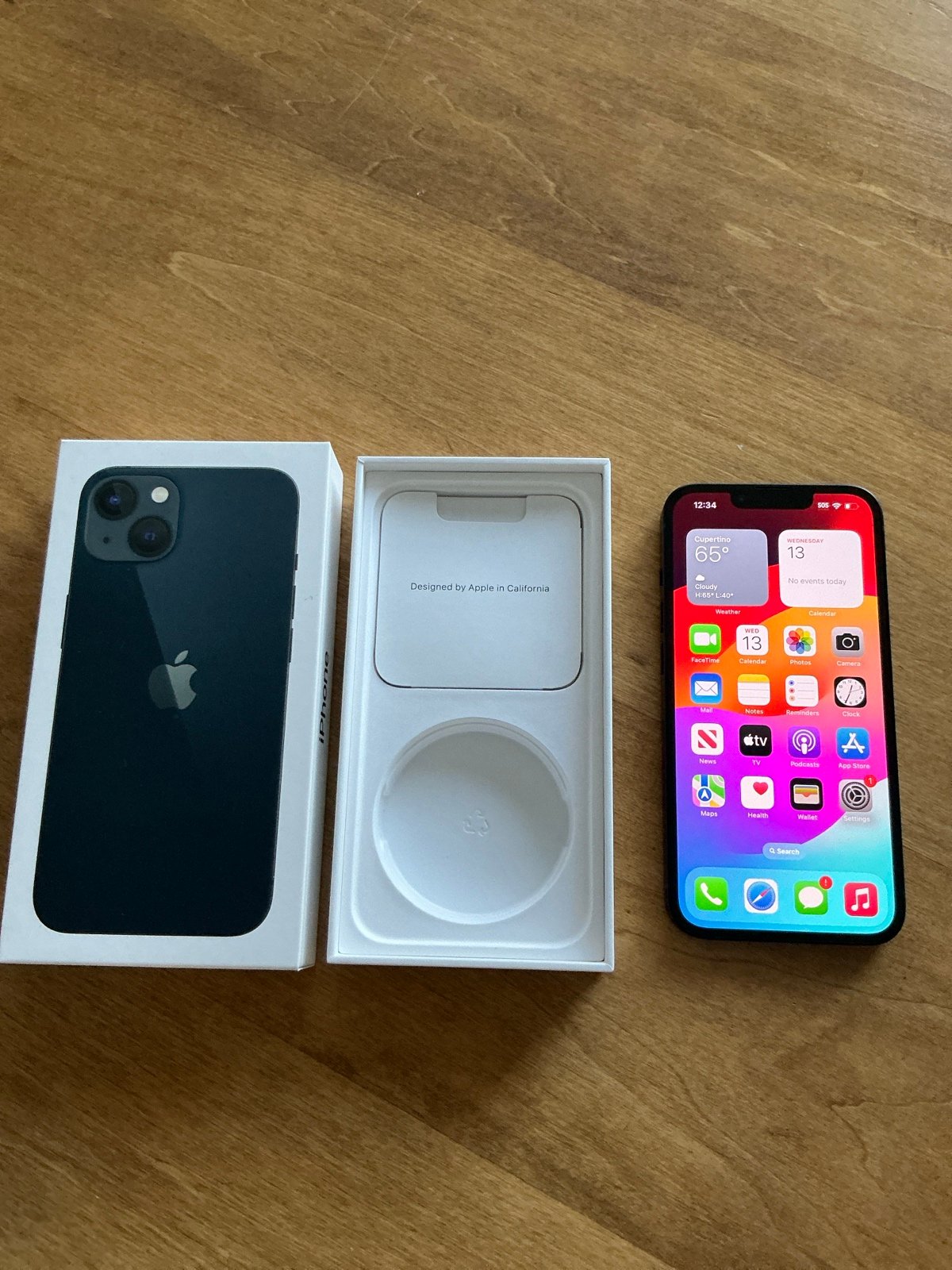 Apple iPhone 13 128 GB Unlocked Midnight Blue 2K65