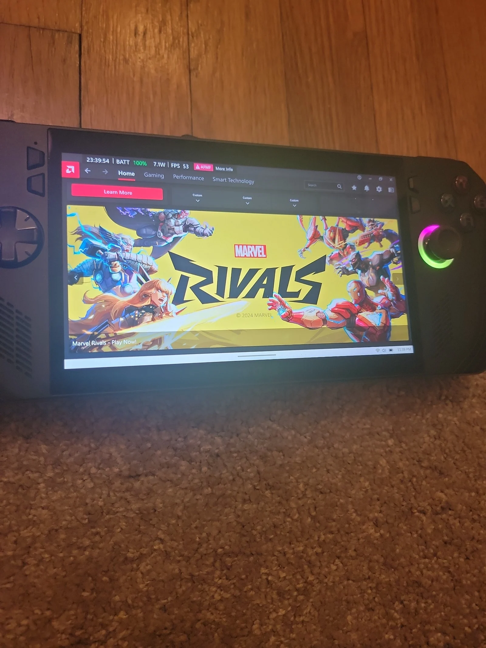 Asus rog ally x 7P27