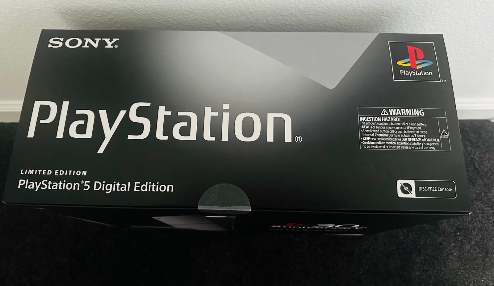 Sony PlayStation 5 Digital Edition 30th anniversary Limited Edition 5Z19