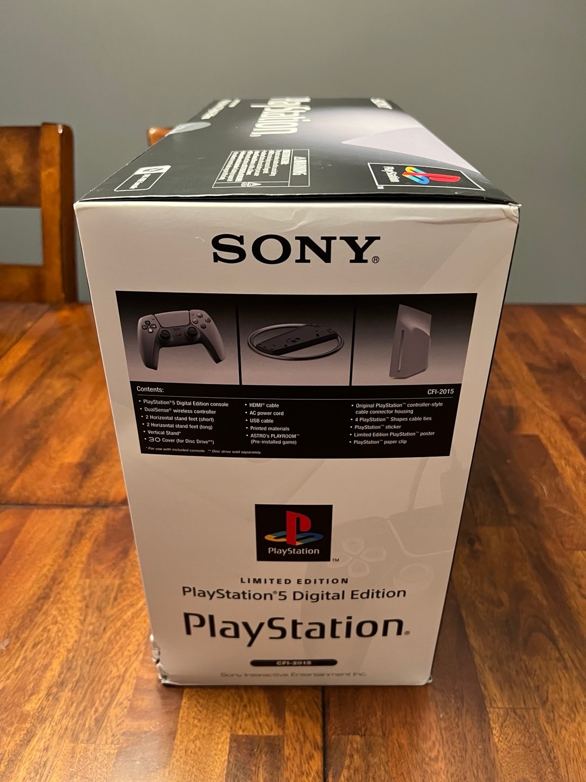 NEW PlayStation 5 PS5 Slim Digital Console 30th Anniversary Edition Damaged Box 5B97