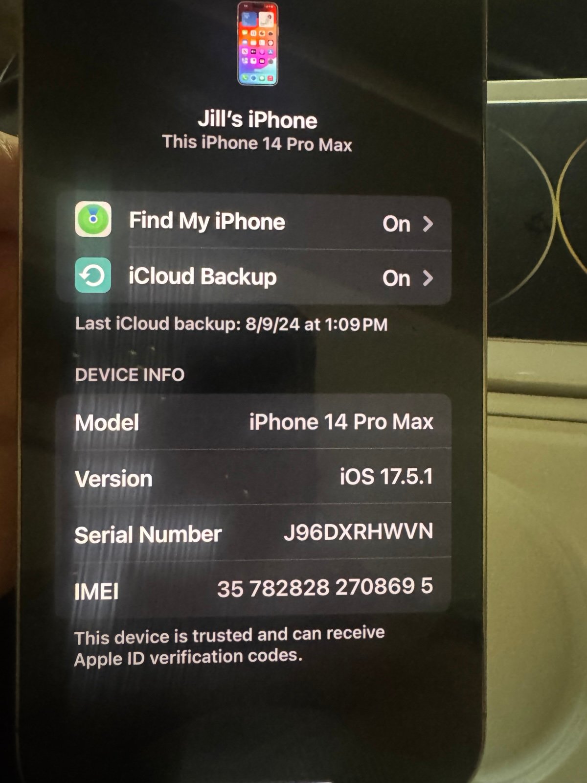 Apple iPhone 14 Pro Max 256 GB in Gold  Unlocked 5L29